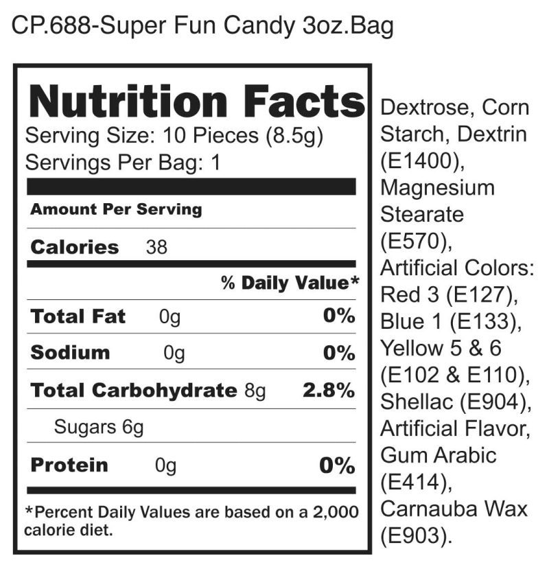 CAP688superfuncandyingredients